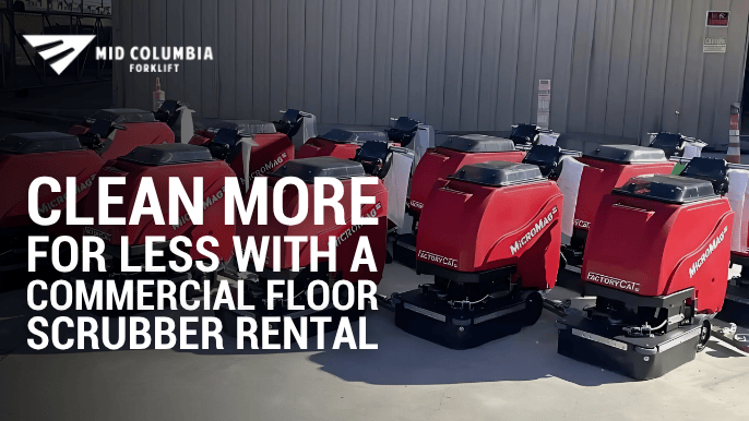 Clean More for Less With a Commercial Floor Scrubber Rental