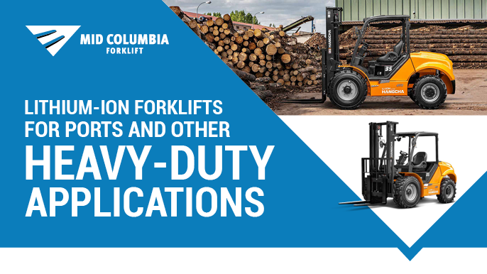 Lithium-Ion Forklifts for Ports and Other Heavy-Duty Applications